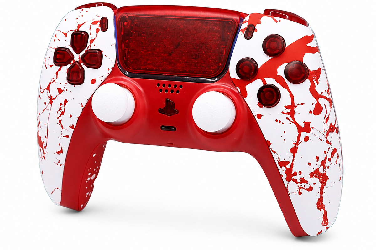 Geniusmods Blood Splatter PS5 Custom Controller