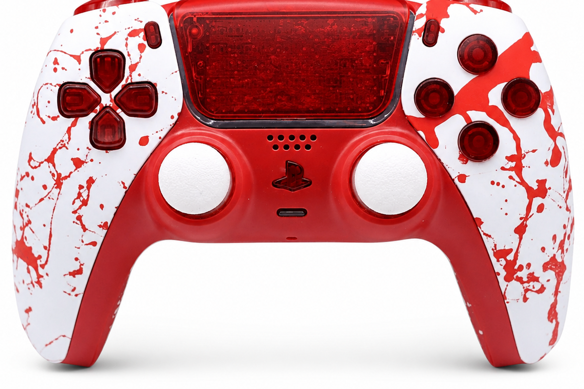 Geniusmods Blood Splatter PS5 Custom Controller