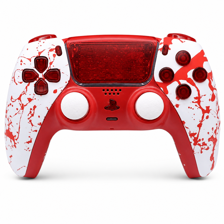 Geniusmods Blood Splatter PS5 Custom Controller