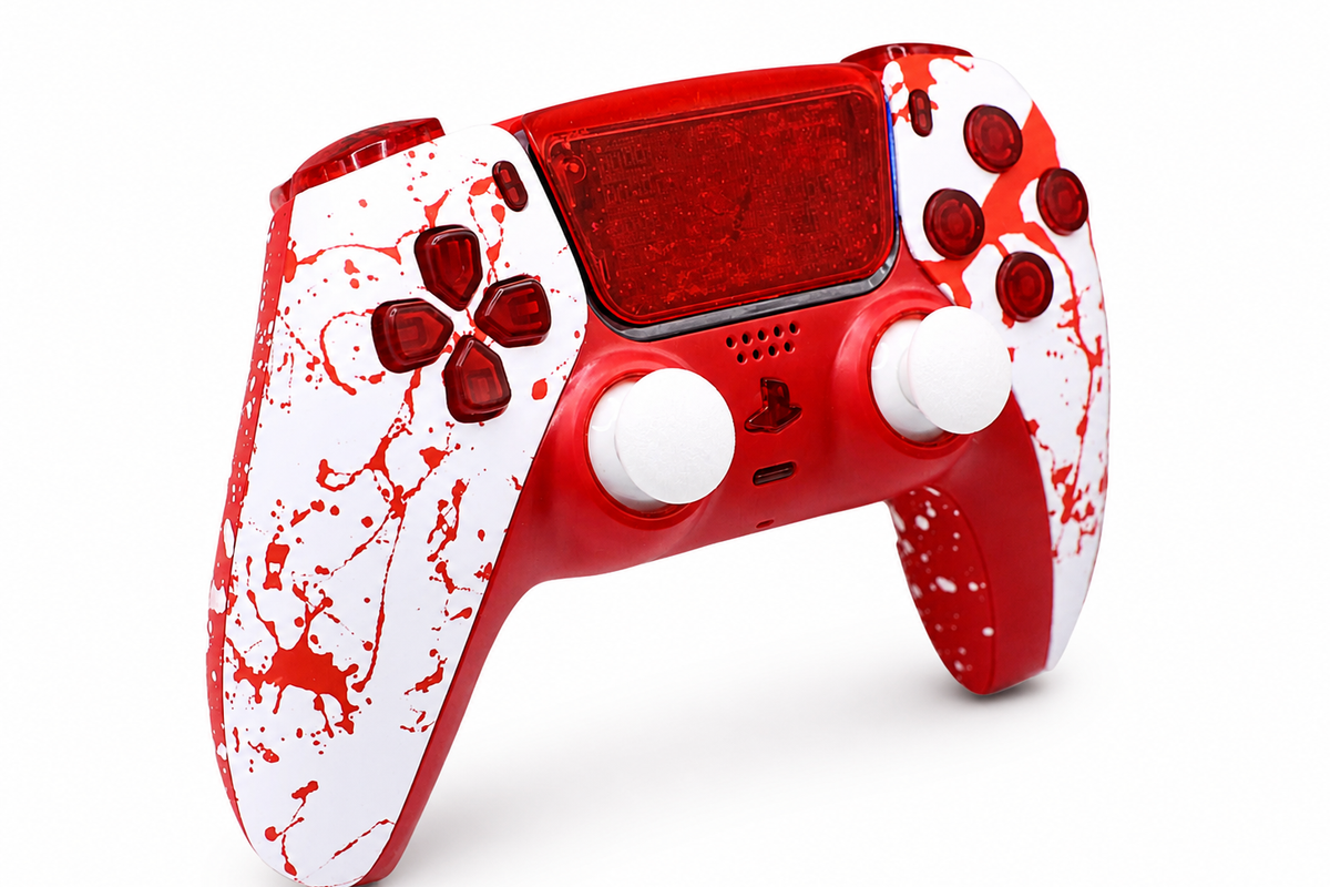 Geniusmods Blood Splatter PS5 Custom Controller