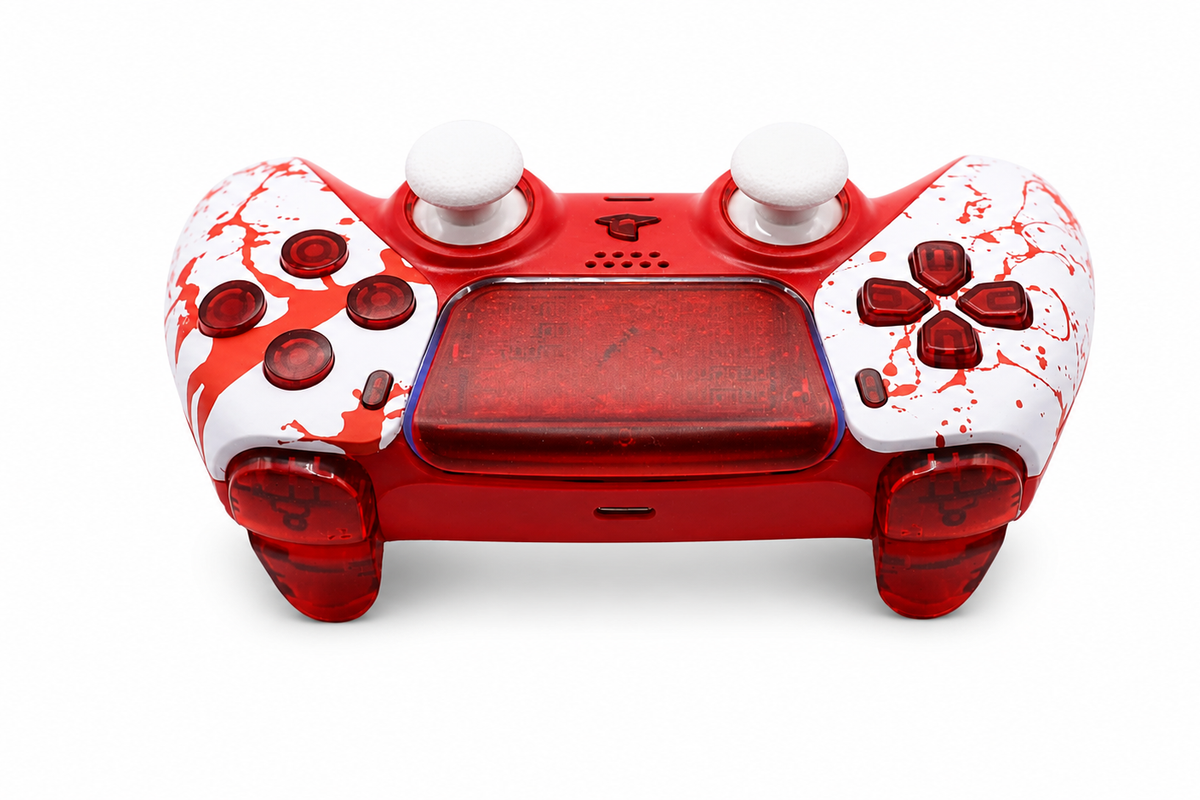 Geniusmods Blood Splatter PS5 Custom Controller